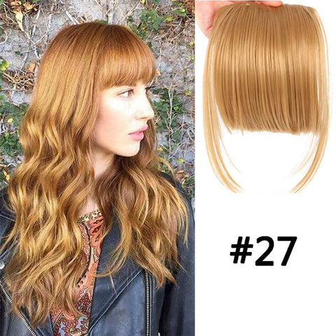 New Synthetic Fake Blunt Hair Bangs