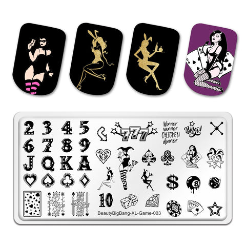 New Beauty Big Bang Animal Image Nail Art