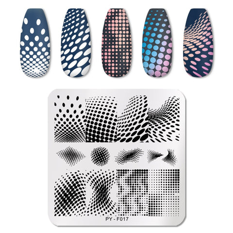 12*6cm Nail Art Templates Stamping Plate