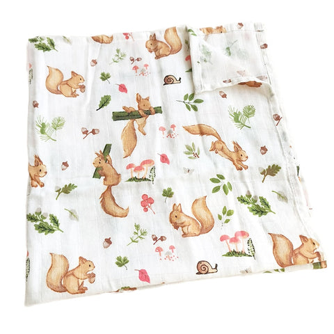58x58cm Muslin cotton Baby Scarf