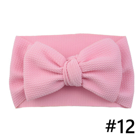 Baby Girls Big Bow Tie Hair Band