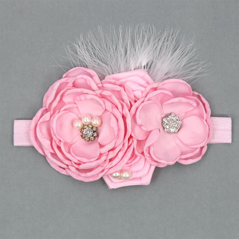 Newborn Vintage Flower Headband