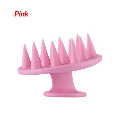New Silicone shampoo scalp hair massager