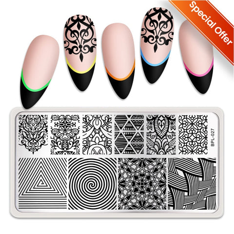 New 12*6cm Nail Art Templates