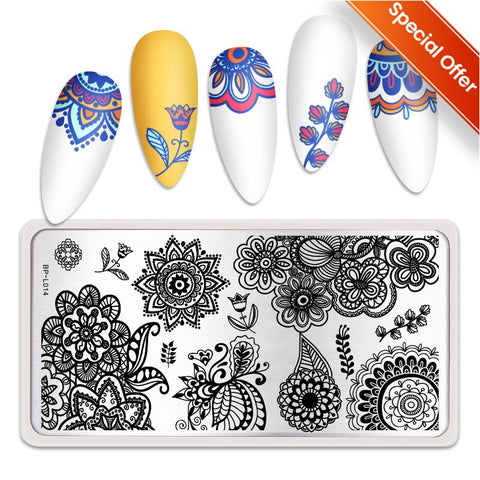 New 12*6cm Nail Art Templates