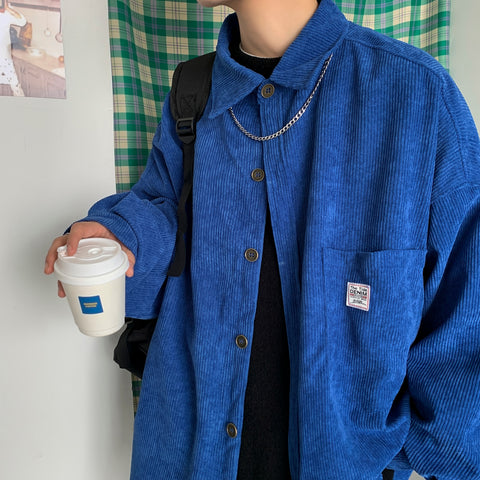 Men Men Harajuku Black Shirt