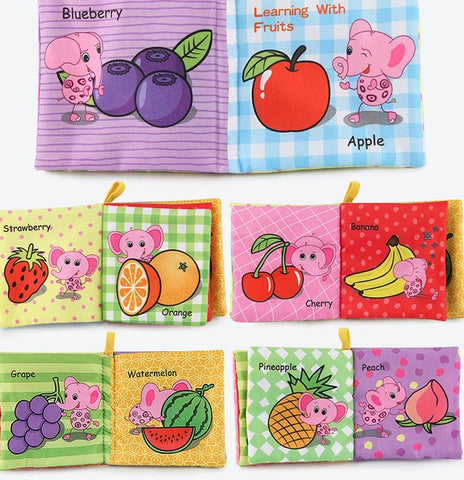 0-12Monthes Baby Cloth Book