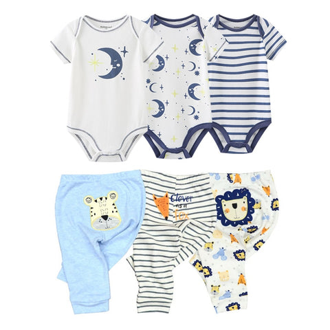 6/9/10PCS Baby Girl Clothes