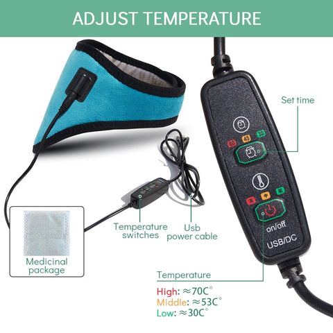 New Electric Heating Neck Brace Cervical Vertebra