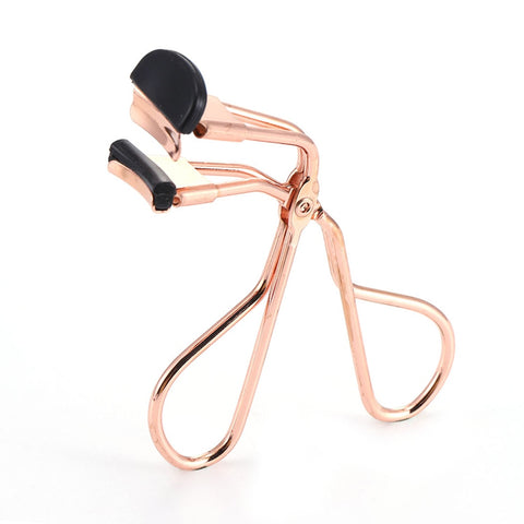 Purple Frosted Handle Eyelashes Clip