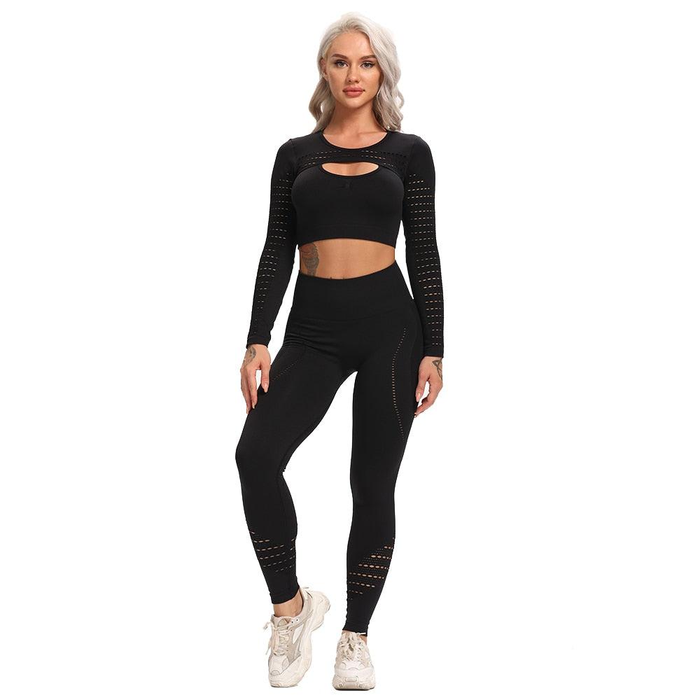Women 2 Piece Seamless Sports Sets
