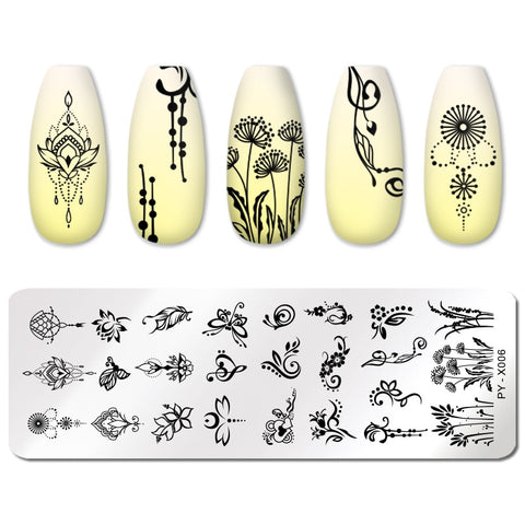 New Rose Flower Love Theme Nail Art