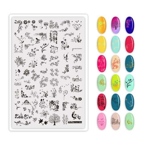 9.5X14.5cm Big Size Nail Stamping Plates