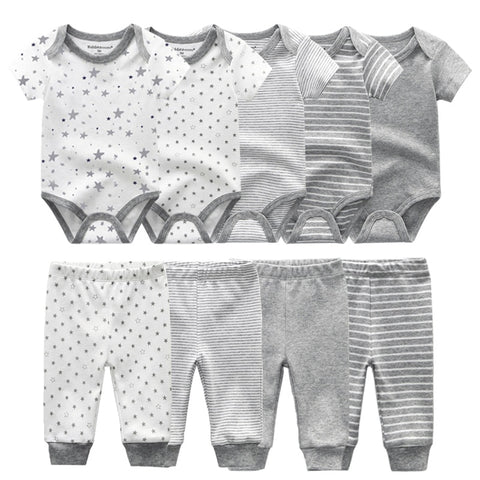 6/9/10PCS Baby Girl Clothes