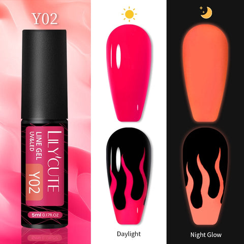 5ml Metallic Painting Liner Gel Polish