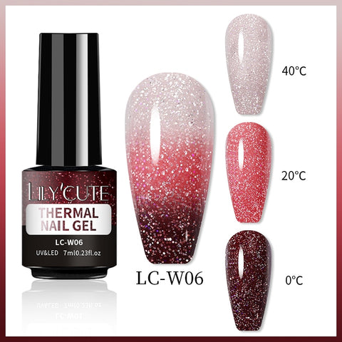 New 7ml Thermal Gel Nail Polish