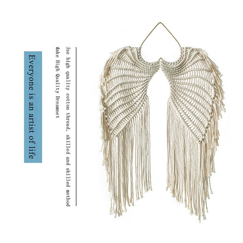 Nordic Star Moon Macrame