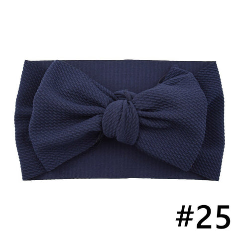 Baby Girls Big Bow Tie Hair Band