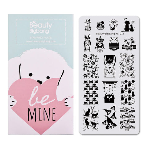 New Beauty Big Bang Animal Image Nail Art