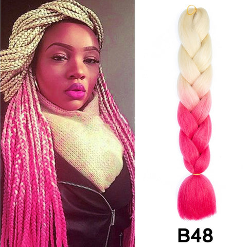 New Synthetic Jumbo Braiding Hair Extension
