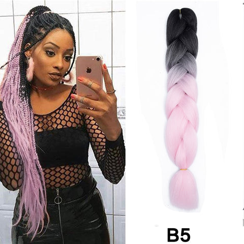 New Synthetic Jumbo Braiding Hair Extension