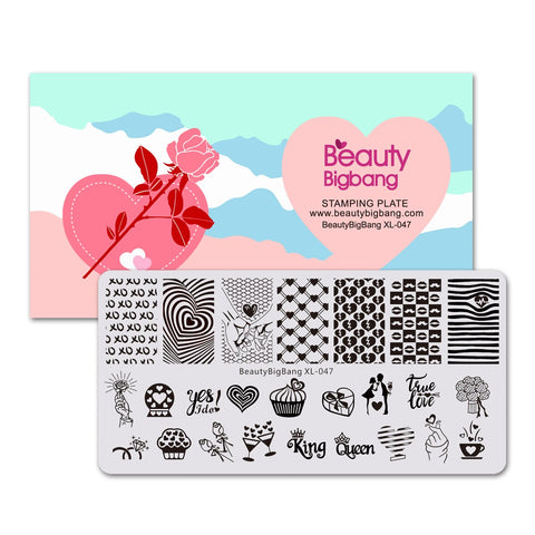 New Beauty Big Bang Animal Image Nail Art