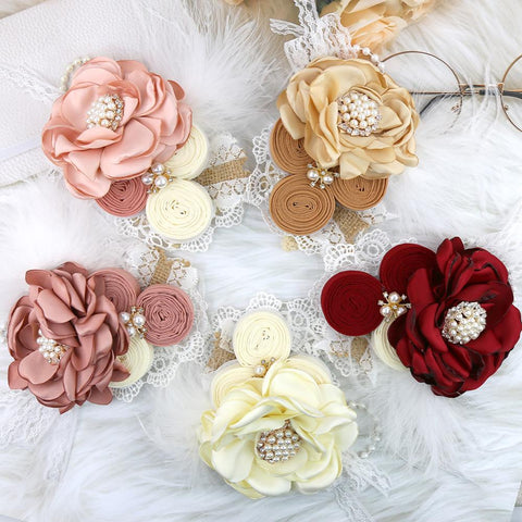 Newborn Vintage Flower Headband