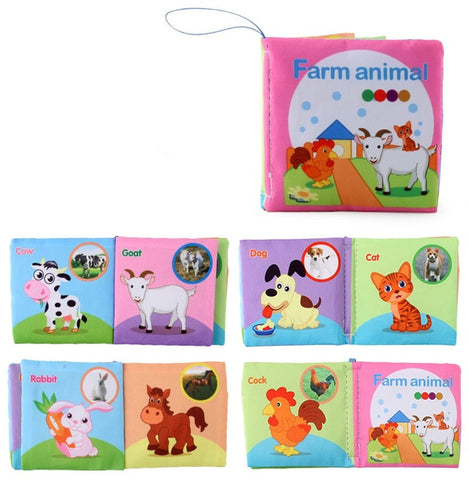 0-12Monthes Baby Cloth Book