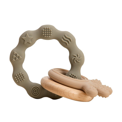 Baby Silicone Teether Ring