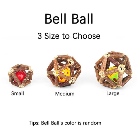 Cat Interactive Wooden Teeth Cleaning Catnip Ball Toy