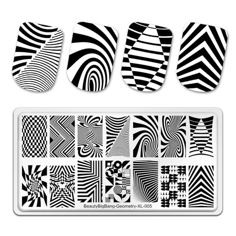 New Beauty Big Bang Animal Image Nail Art