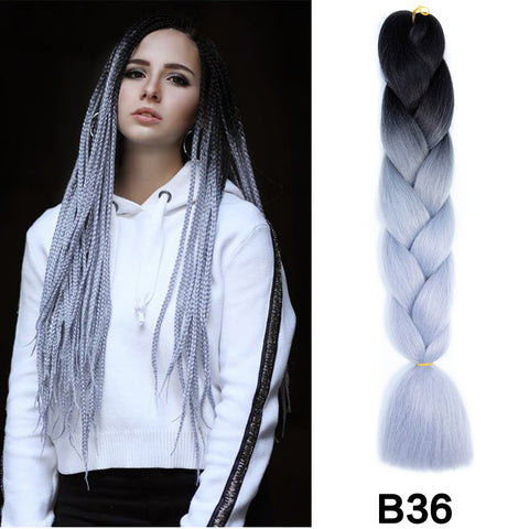 New Synthetic Jumbo Braiding Hair Extension