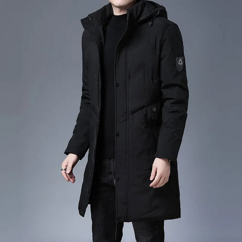 Winter Thicken New Brand Designer Casual Fashion Outwear Windbreaker Coats