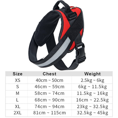 Nylon Heavy Duty Dog Harness Vest