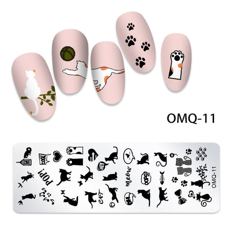 New Nail Art Templates Stamping Plate