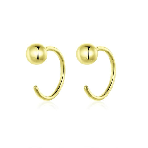 925 Sterling Silver Small Ear Hoops Earrings