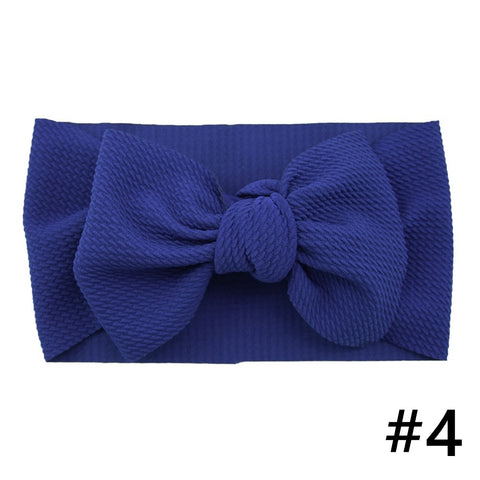 Baby Girls Big Bow Tie Hair Band