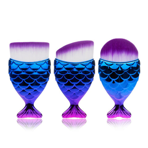 Professional Mermaid Brushes Set
