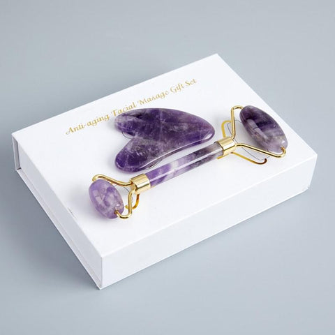 Amethyst Facial Stone Roller