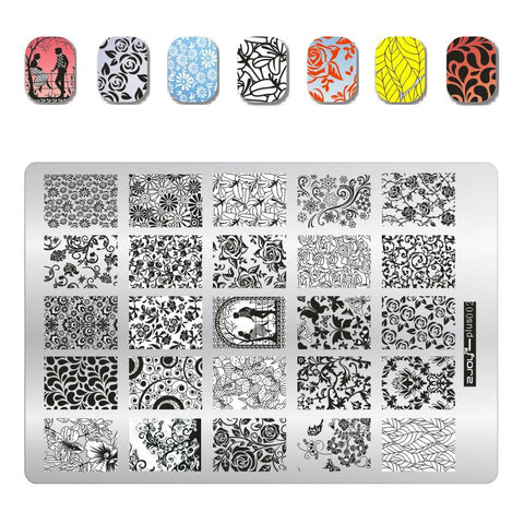 9.5X14.5cm Big Size Nail Stamping Plates