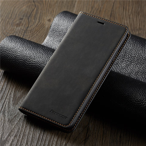 New Ultra Thin Suede Leather Wallet Case