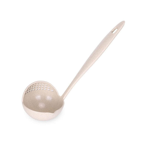 2 in 1 Long Handle Soup Spoon