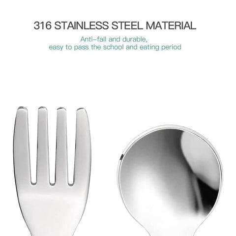 Baby Cutlery Stainless Steel Spoons