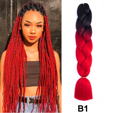 New Synthetic Jumbo Braiding Hair Extension