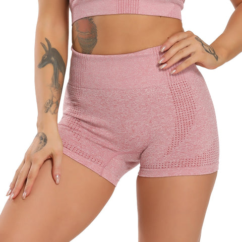 Women High Waist Energy Seamless Yoga Shorts