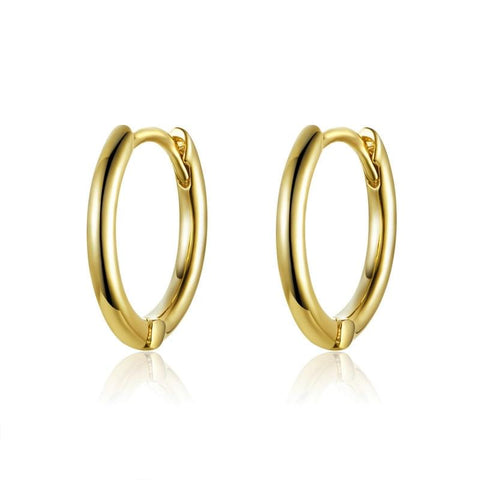 925 Sterling Silver Small Ear Hoops Earrings