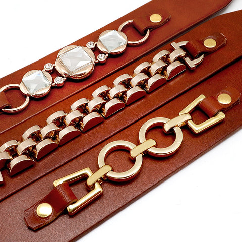 Dog Durable Genuine Leather Collar