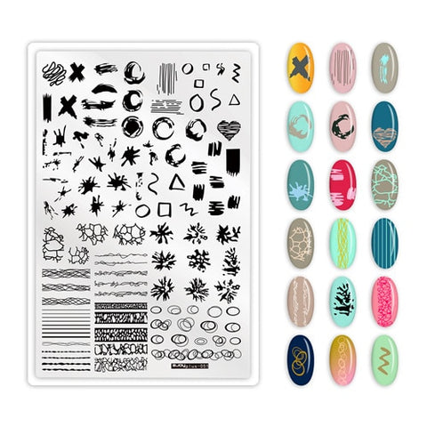 9.5X14.5cm Big Size Nail Stamping Plates