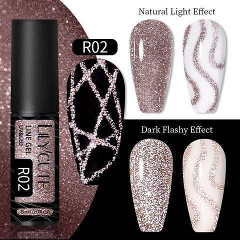 5ml Metallic Painting Liner Gel Polish