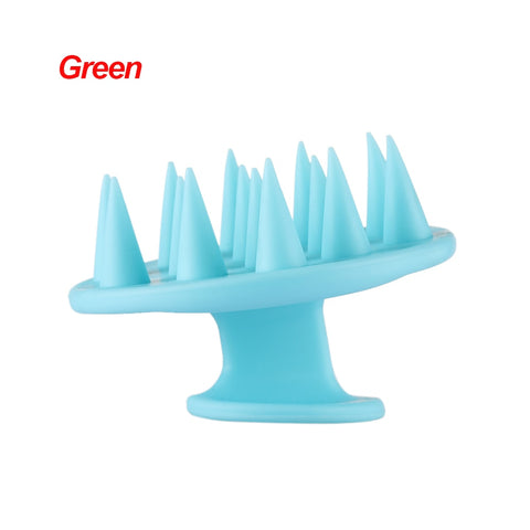 New Silicone shampoo scalp hair massager
